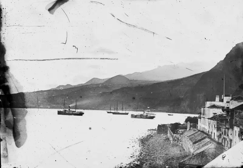 Vista parcial de Santa Cruz de La Palma.